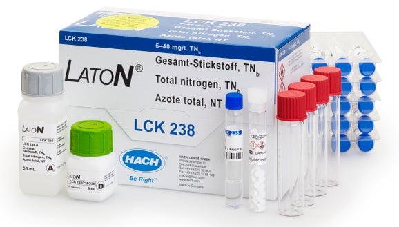 Laton Τεστ ολικού αζώτου σε φιαλίδια, εύρος µέτρησης 5-40 mg/L TNb