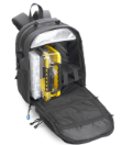 Backpack for portable meters, small, nylon, with cases