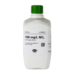 Πρότυπο νιτρικών, 100 mg/L NO₃ (22,6 mg/L NO₃-N), 500 mL