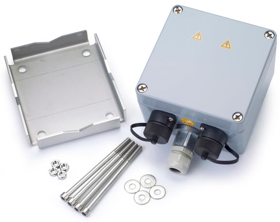 Power connection box for SC analysers with EU power cord