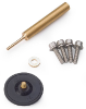 Set of wear parts for sample pump Set of wear parts for sample pump (membrane, valve, screws)